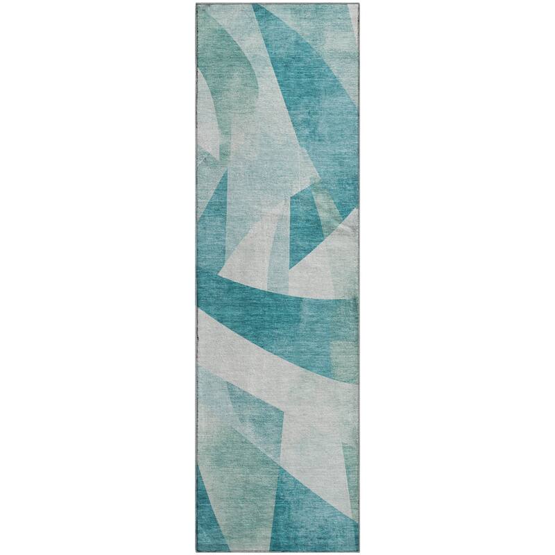 Premium Washable Super Soft Abstract Contemporary Mayfield Rug