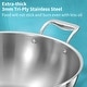 preview thumbnail 3 of 3, Hawkins Pro 6.3 Quart Stainless Steel Deep-Fry Pan