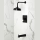 preview thumbnail 13 of 34, Kingston Brass Single-Handle Pressure Balanced Tub and Shower Faucet