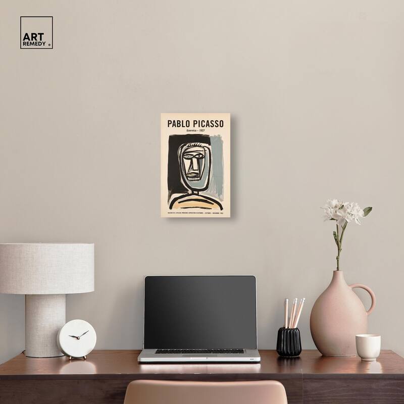 Head of Guernica Canvas by Art Remedy, Gallery Wrapped