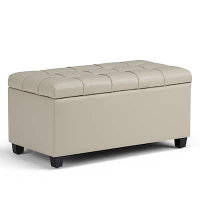 Modern Storage Ottoman Bench for Living Room