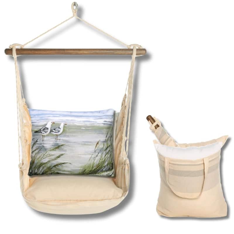 Magnolia Casual Swing Set 4 piece - Magnolia Stripe w/ Seagulls
