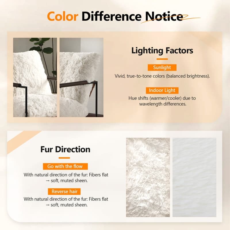 Lazy Chair - Rubber Wood Arms, Iron Frame (Living Room/Bedroom)