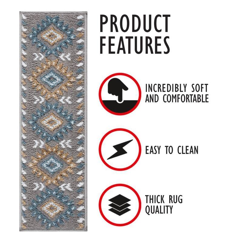 SussexHome Traditional PP Stair Treads (9 x 28 in.)