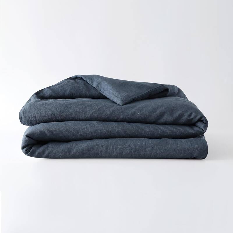 French Linen Duvet Cover for Weighted Blanket - Bnavy - Queen