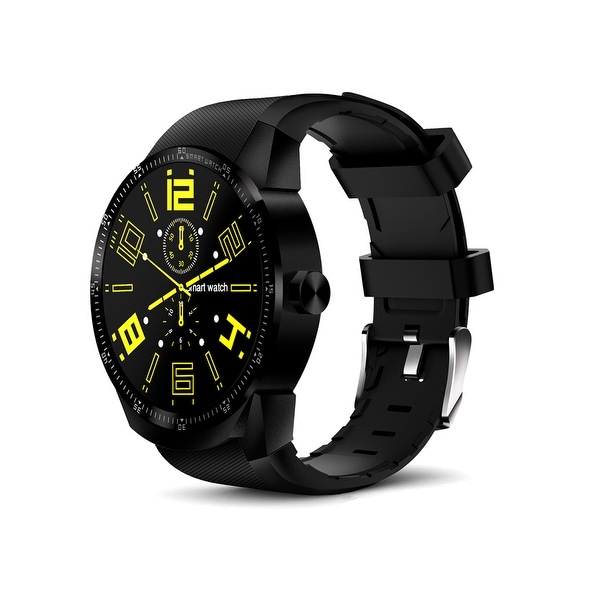 1.3-inch HD IPS Android & iOS SmartWatch by Indigi® (Bluetooth Compatibility + SIM Slot + WiFi + GPS)