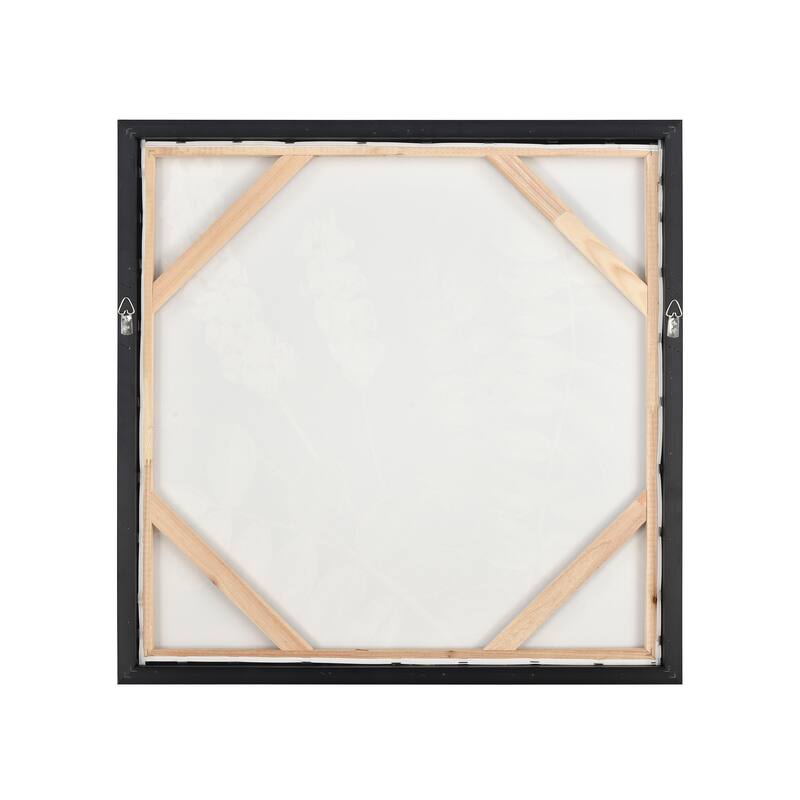 Elk Home Botanical Study Green Fabric 24.75 Inch Wide Wall Art