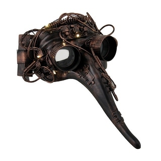 Shop Mechanical Devil Light Up Adult Horned Steampunk Demon