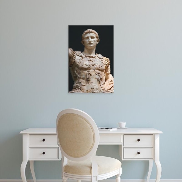 Easy Art Prints Prisma Archivo's 'Marble Statue Of Augustus Of Prima Porta' Premium Canvas Art