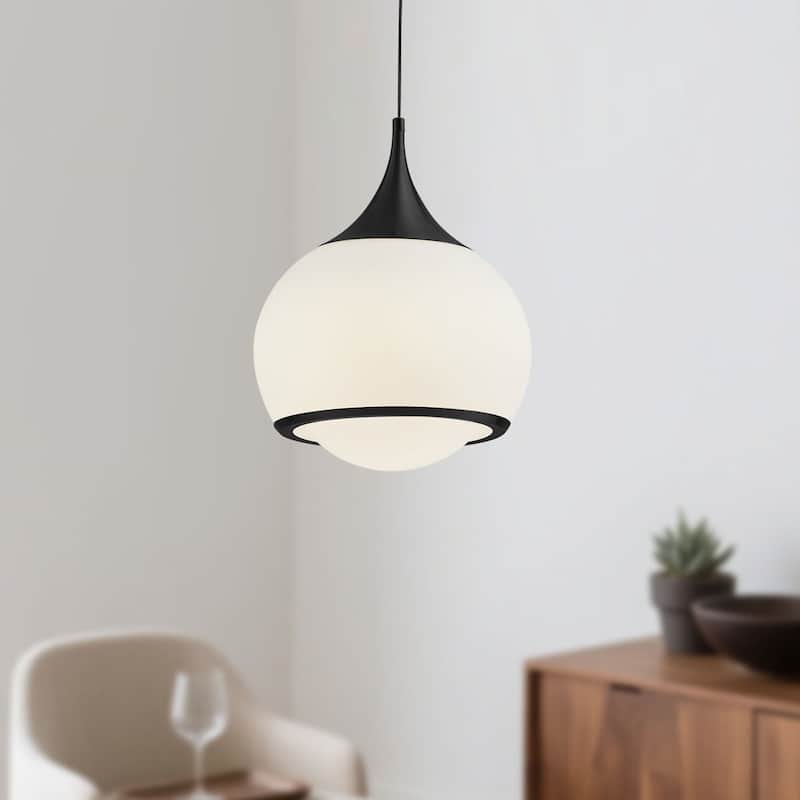 Maxax 1-Light Dimmable Integrated LED Pendant