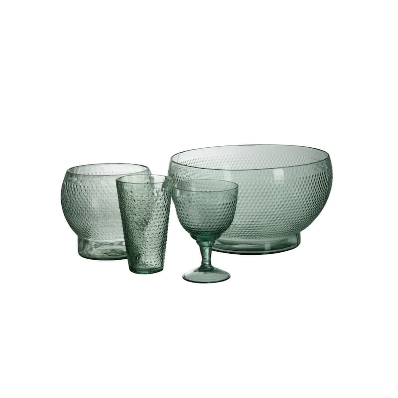 Recylcled Glass Heis Glass/Votive- ST