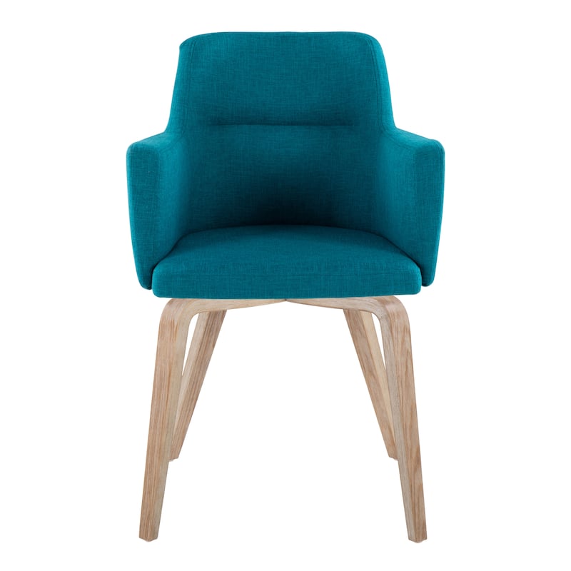 Carson Carrington Duved Dining Chair with Bent Wood Legs (Set of 2)