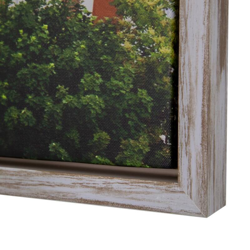 'Au Revoir II' - 32"x32" Photo by Veronica Olson, Printed on Canvas, Framed