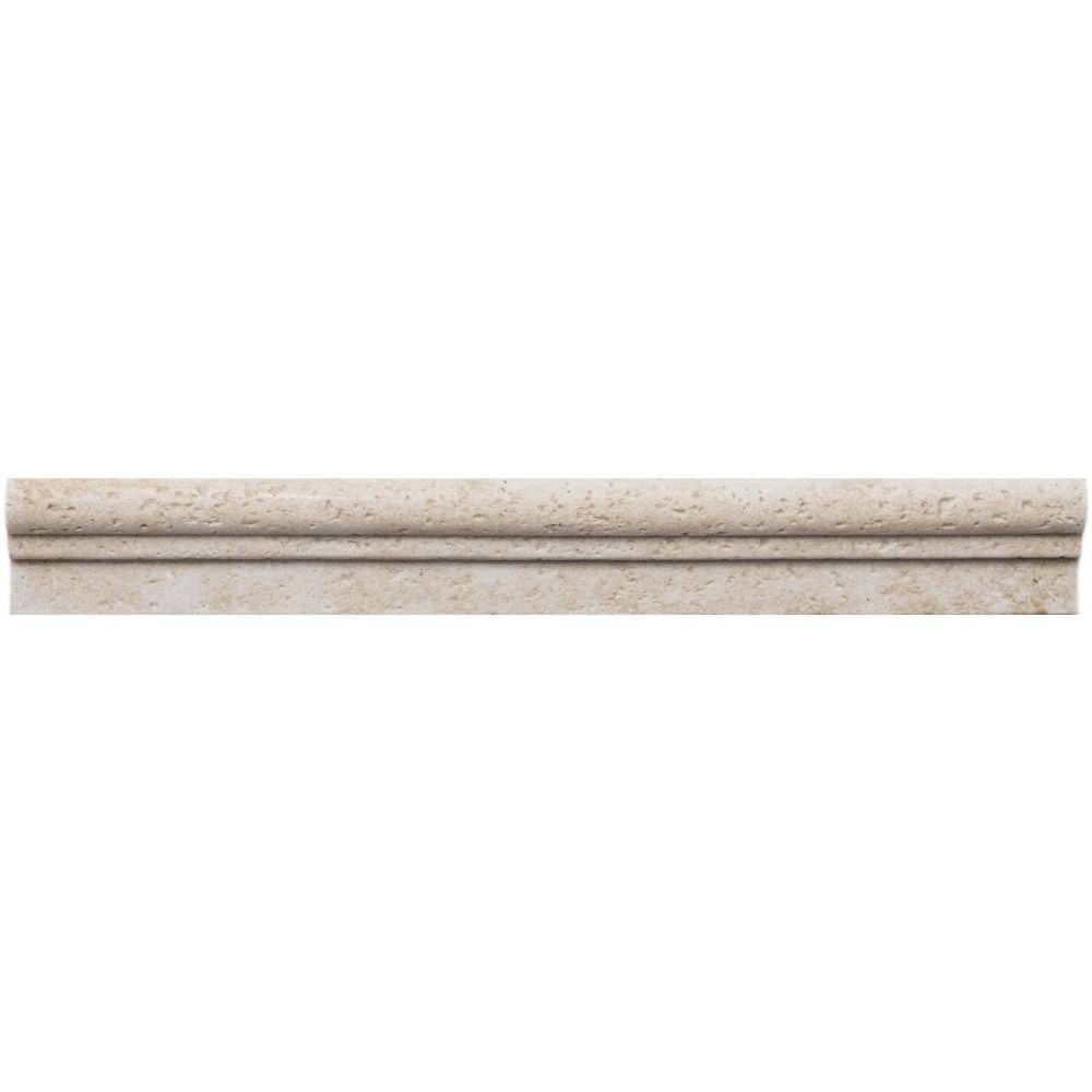 The Tile Life Dallas 1x12 Aventino Resin Chair Rail Wall Tile - 1 x 12 - 1 Piece