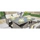 Thumbnail 6, Direct Wicker Cubo Outdoor Garden Wicker 9-piece Patio Dining Table Set. Changes active main hero.