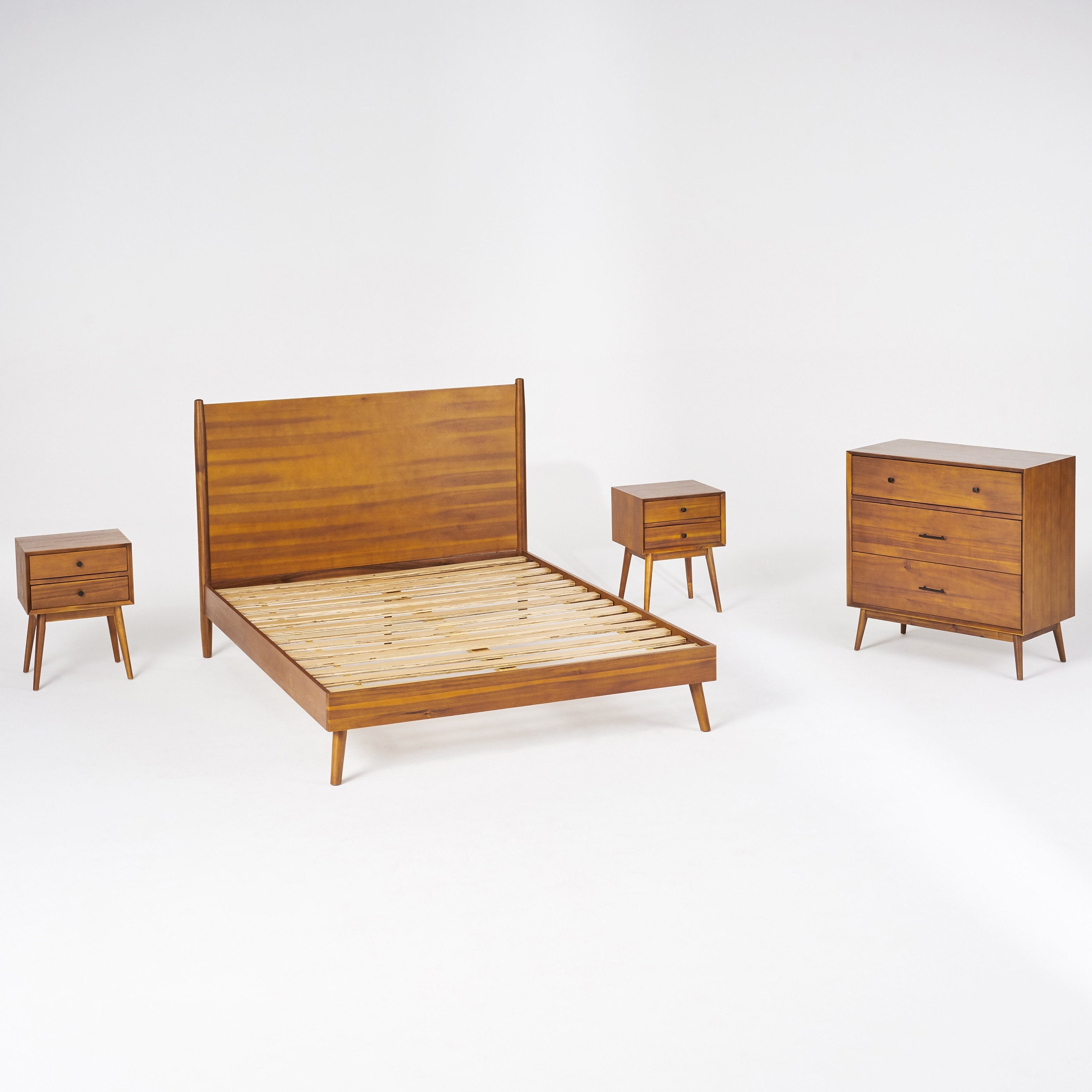 Okioki mid deals century bed