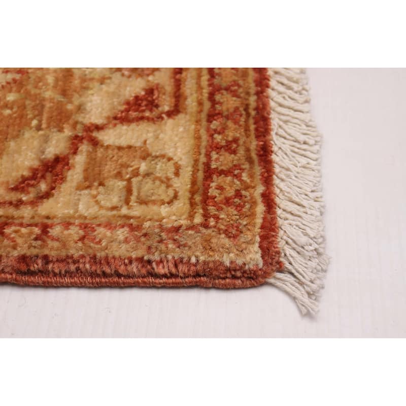 ECARPETGALLERY Hand-knotted Chobi Finest Copper Wool Rug - 5'11 x 8'10