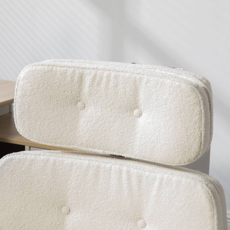 Swivel Task Office Chairs,Accent Chair With Adjustable Armrests And Headrest