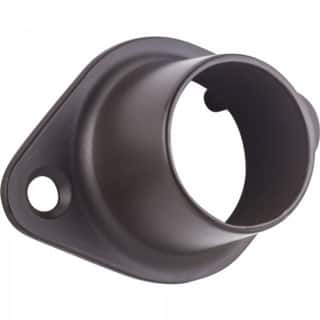 Hardware Resources Closed Screw In Closet Rod Mounting Bracket for