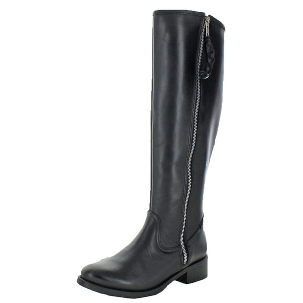 steve madden black high heel boots