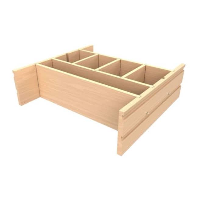 Rev-A-Shelf 4WDIV-24-1 Wood Classics 18-3/4"W Kitchen Organizer