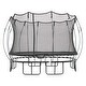 preview thumbnail 8 of 6, Springfree Trampoline Kids Square 11 Ft Trampoline & FlexrStep V2 Safety Ladder - 260.75