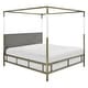 preview thumbnail 9 of 10, SAFAVIEH Couture Dorothy Acrylic King-sized Canopy Bed