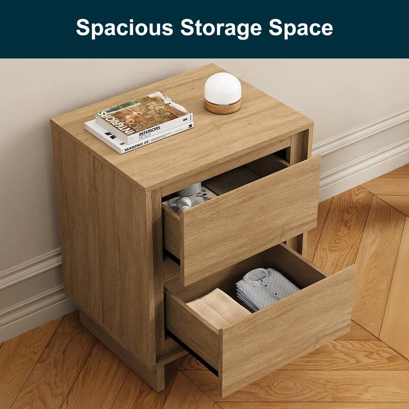 2-Drawer Dresser with Modern Design, Versatile Storage for Any Room