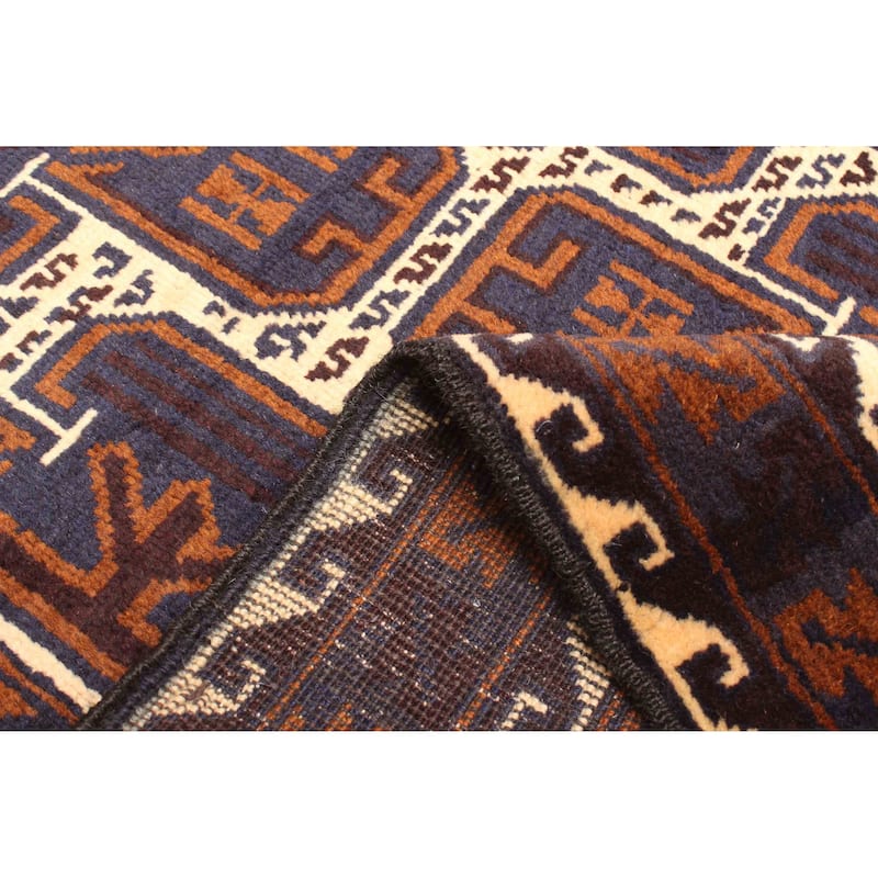 ECARPETGALLERY Hand-knotted Teimani Beige Wool Rug - 2'10 x 4'10