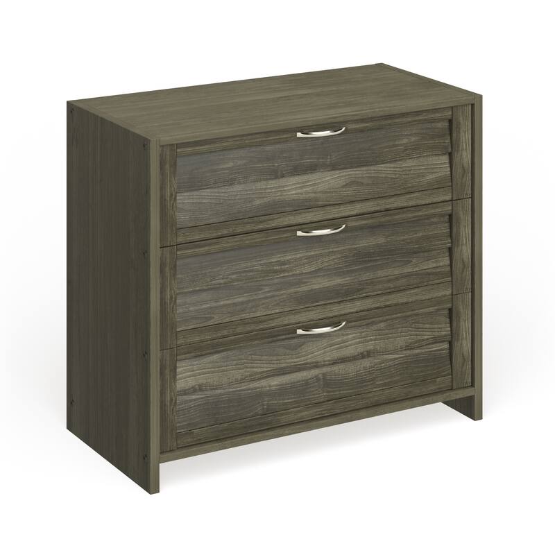 Taylor & Olive Dardanelle Antique Grey 3-drawer Chest - Grey