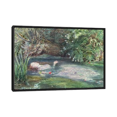 iCanvas "Ophelia" by Sir John Everett Millais Framed Canvas Print