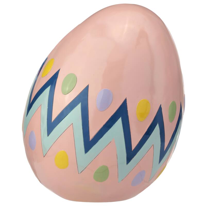 18.25" Resin Outdoor Easter Egg