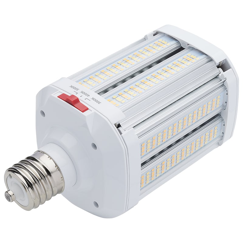 LED Shoe Box Lamp 60/70/80 Wattage Selectable 3K/4K/5K CCT Selectable 120-277V - White