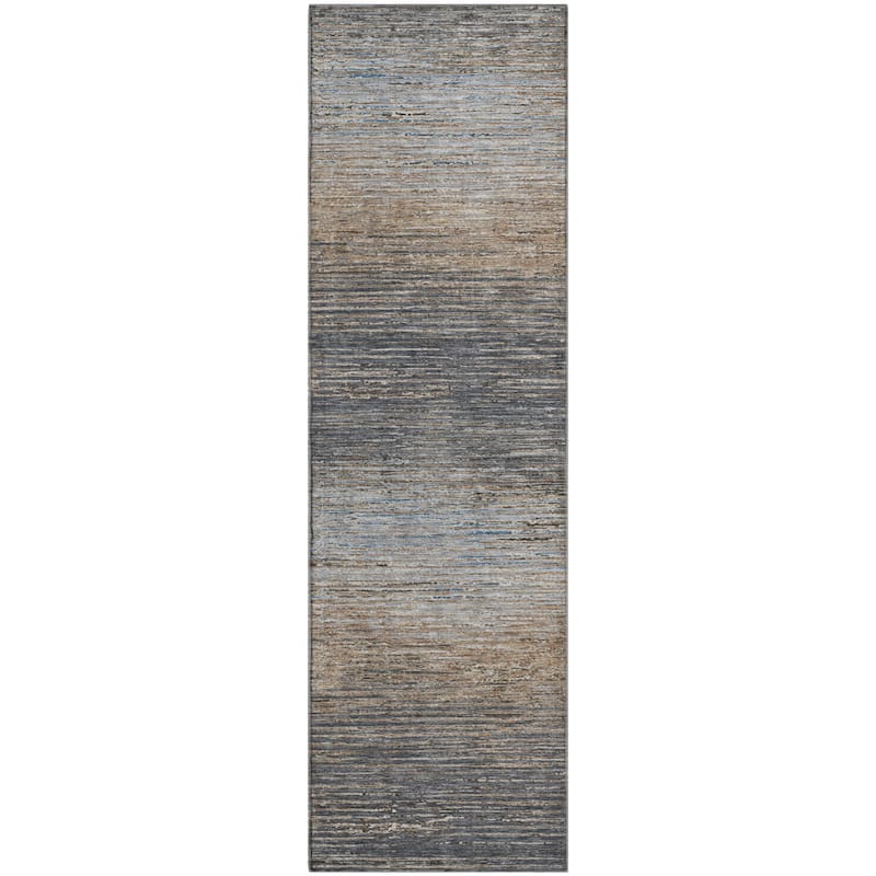 Premium Washable Super Soft Ombre Stripes Mayfield Rug