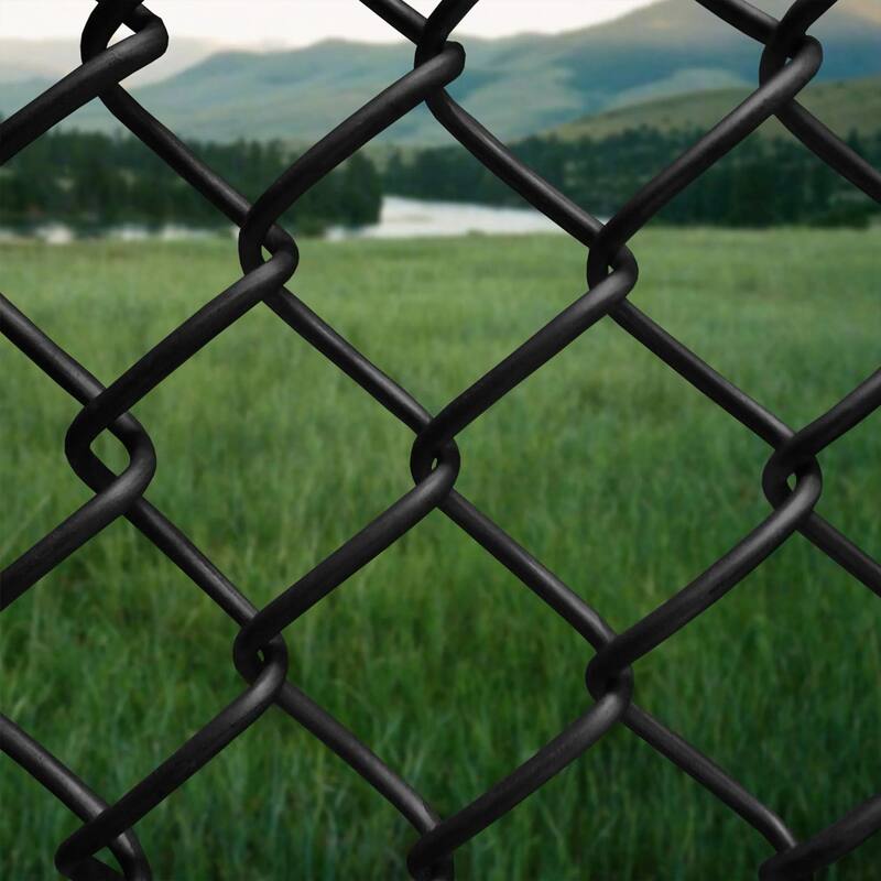 ALEKO 4x50 ft. Chain Link Fence Fabric - Galvanized Steel