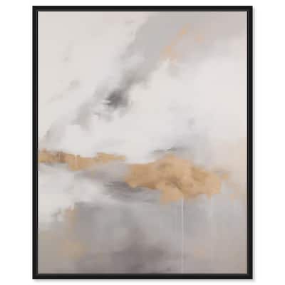 Fleeting Gold II Canvas by Art Remedy