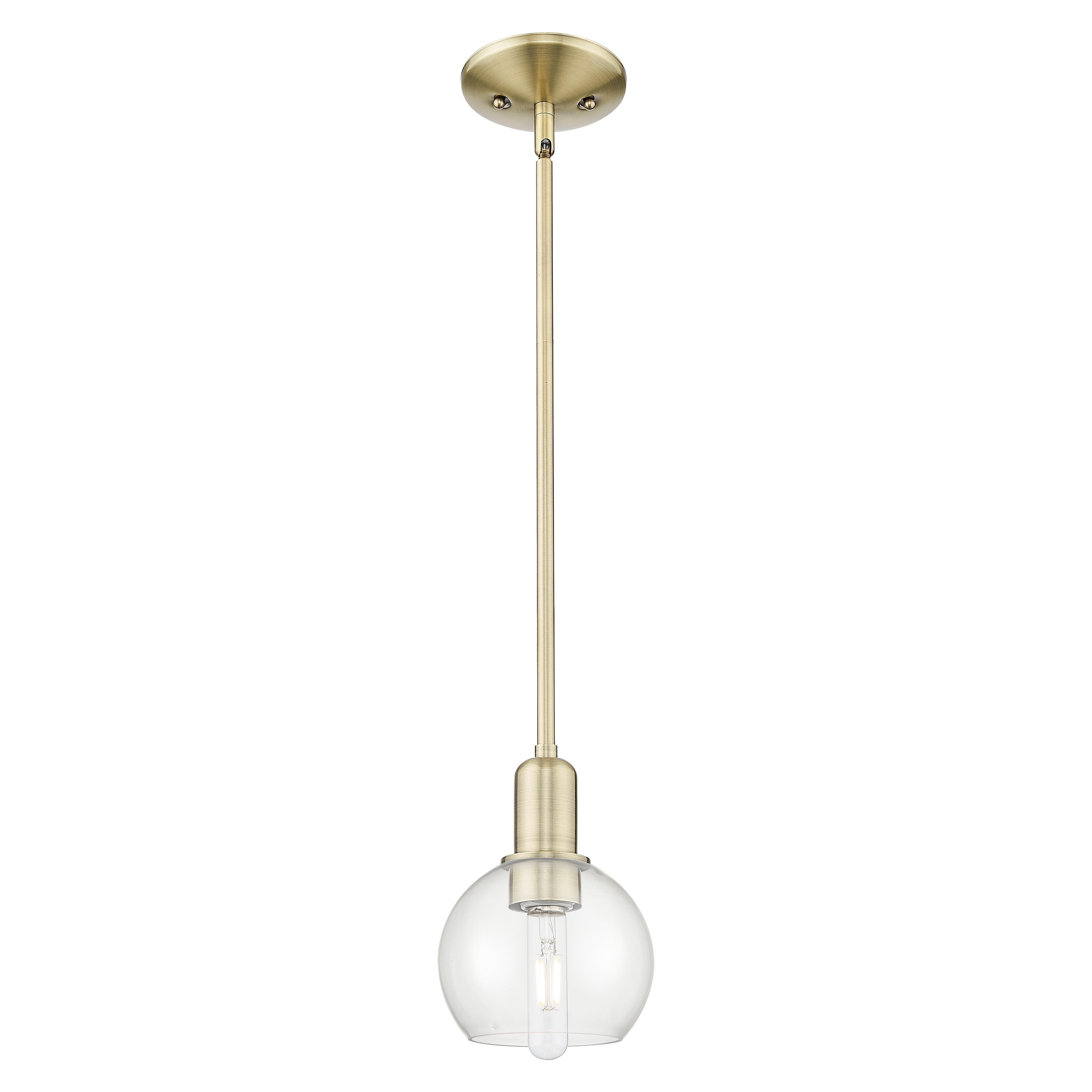 Innovations Lighting Endless Possibilities Arcadia - Athens - 1 Light 6" Stem Hung Mini Pendant