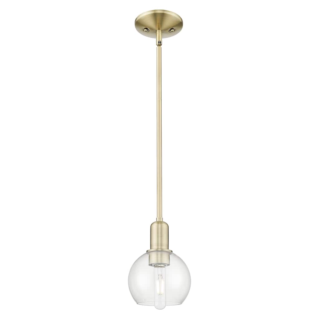 Innovations Lighting Endless Possibilities Arcadia - Athens - 1 Light 6" Stem Hung Mini Pendant