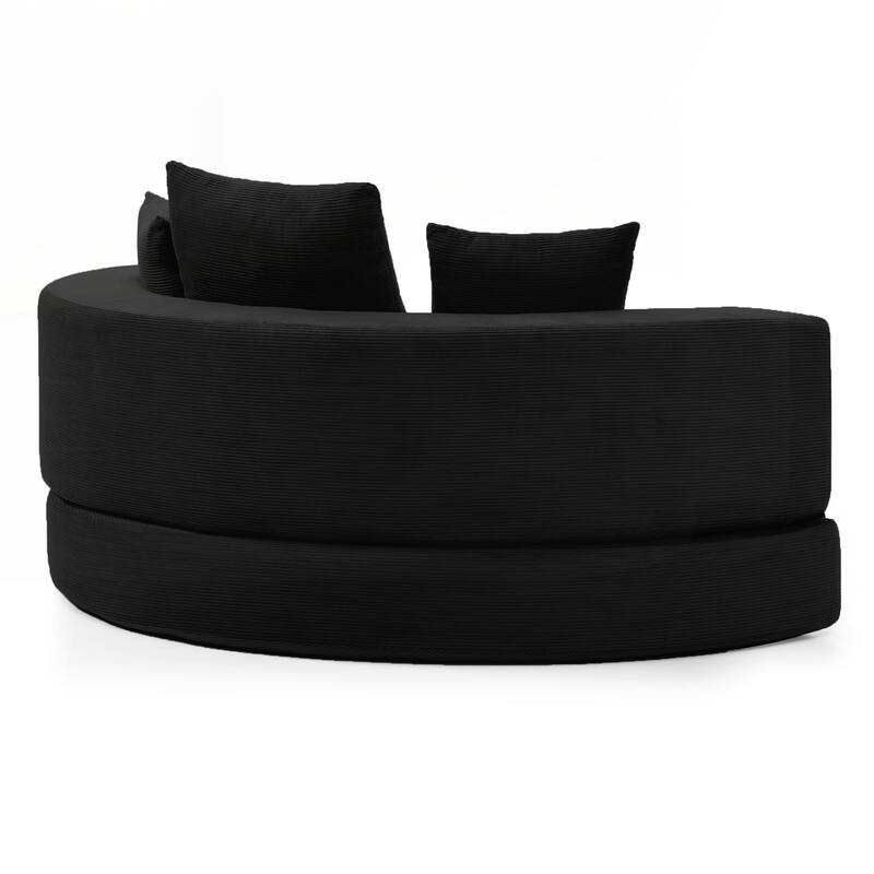 Convertible Sofa Couch Bed,Nulti-functional,Circular Bed,Adjustable Futon Sofa