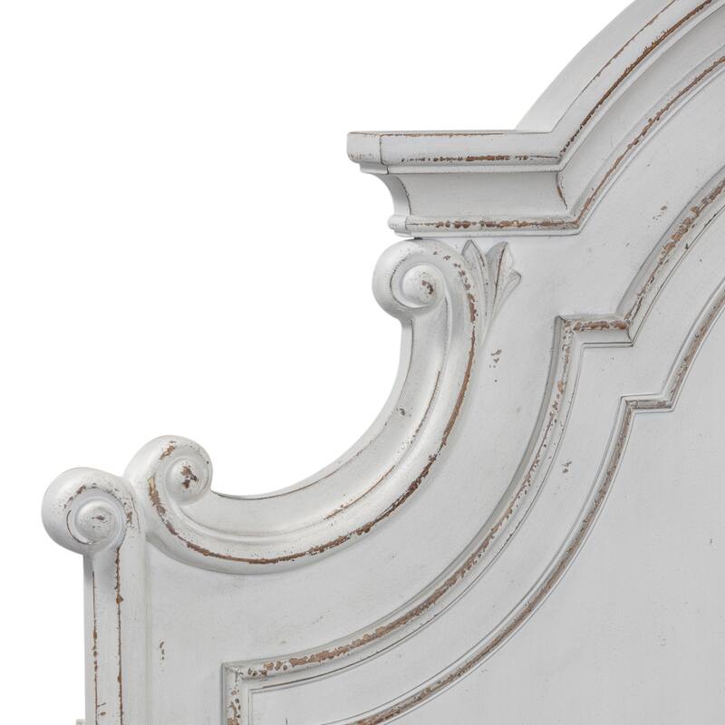 Magnolia Manor Panel Bed, Dresser and Mirror Set