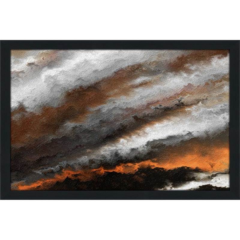 "Jeremiah 20 9 Fire In My Heart" by Mark Lawrence Print on Acrylic.
