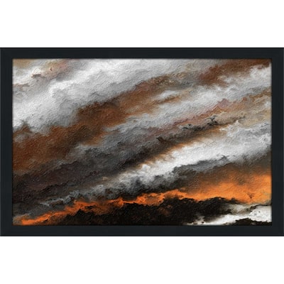 "Jeremiah 20 9 Fire In My Heart" by Mark Lawrence Print on Acrylic.
