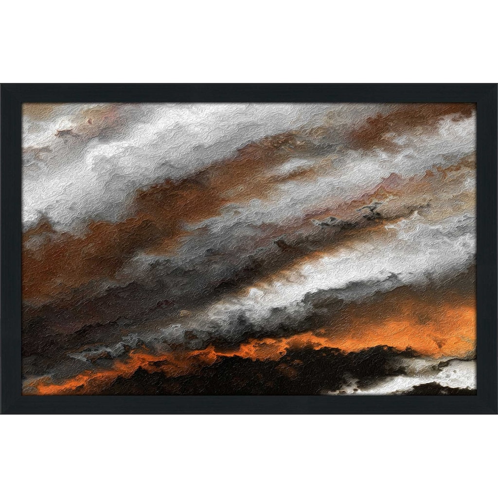 "Jeremiah 20 9 Fire In My Heart" by Mark Lawrence Print on Acrylic.