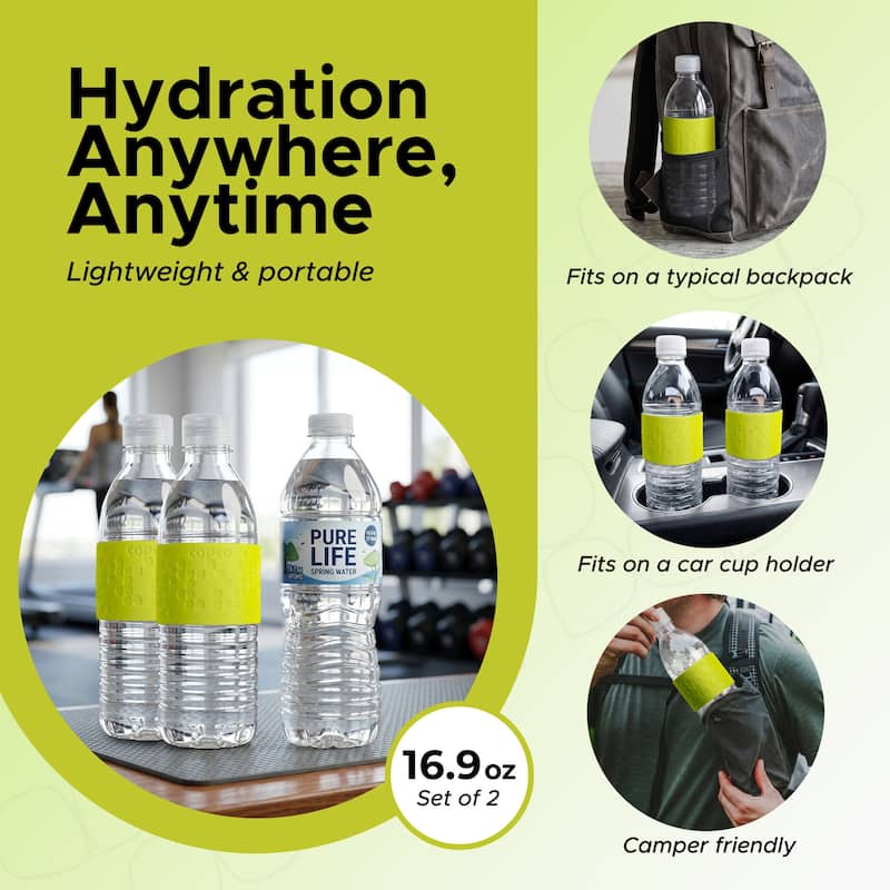 Copco Hydra BPA Free Tritan Water Bottle Set Leak Proof & Dishwasher Safe