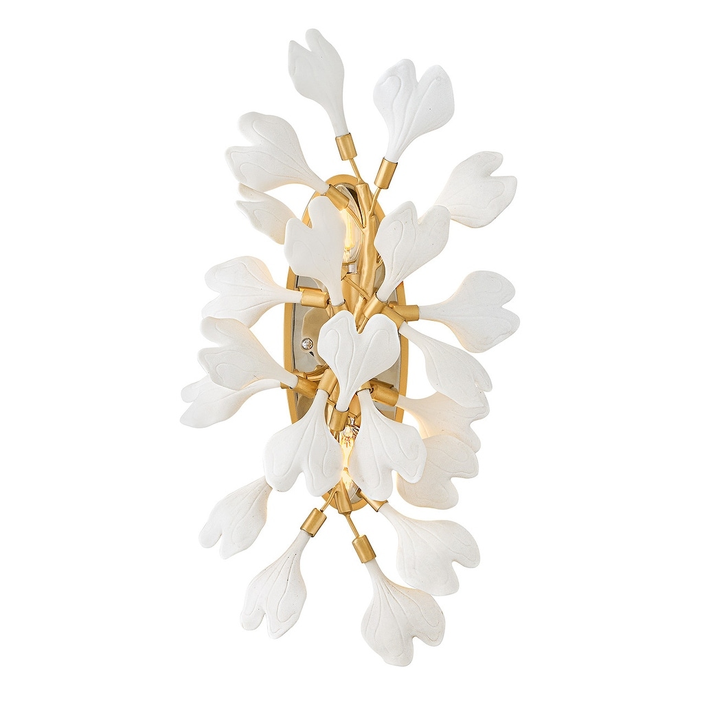 Fredrick Ramond FR41930 Audra 2 Light 22" Tall Wall Sconce