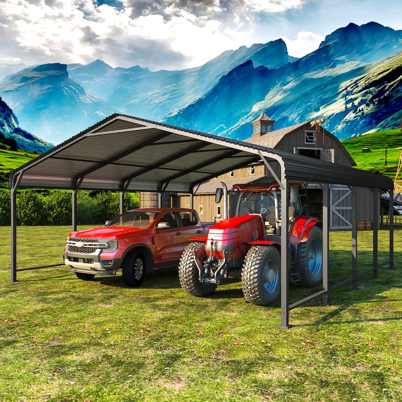 20 x 20 FT Metal Carports