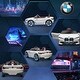 preview thumbnail 5 of 7, Aosom 12V BMW Electric Ride-On Car for Kids with 2.4G Remote Control, Suspension, Music & Lights (White)