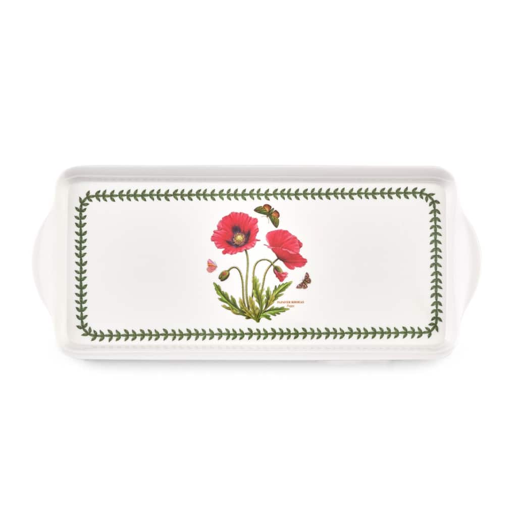 Pimpernel Botanic Garden Melamine Sandwich Tray - 15.25" x 6.5"