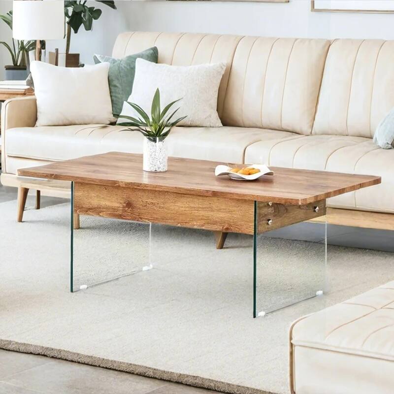 Versatile Lifting Coffee Table with Storage and Multiple Options