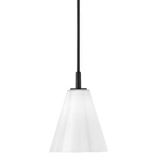 Lark 83717 Honey 1 Light 11" Wide Pendant with Cased Opal Glass Shade